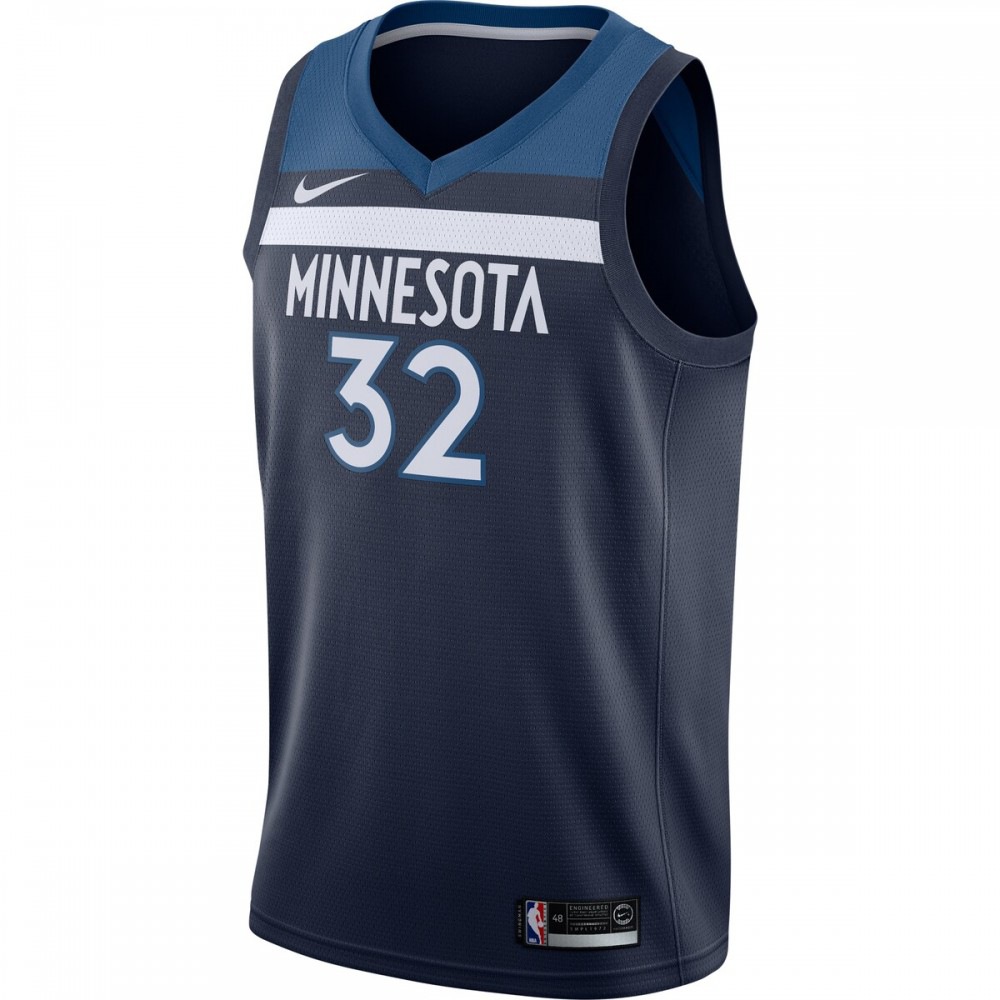 Karl-Anthony Towns Minnesota Timberwolves Swingman Jersey Navy - Icon Edition-Pro Kit Vault | Brand New 26/27 Sports Jerseys